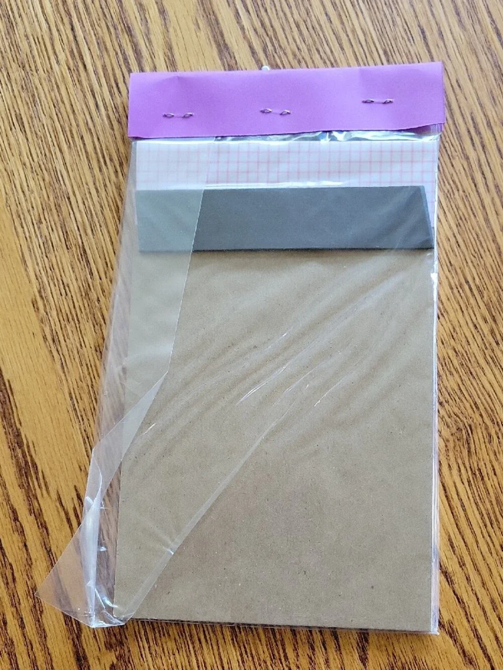 Set Of 5 Handmade Holiday Themed Magnetic Notepad Set